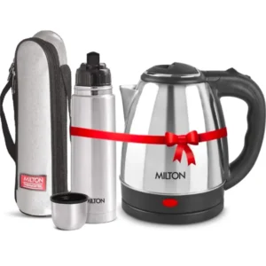 Milton Combo Offer Electric Kettle and Flask, 3 Litres